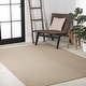 preview thumbnail 52 of 111, JONATHAN Y Maribo Minimalist Scandi Striped Navy/ivory Area Rug