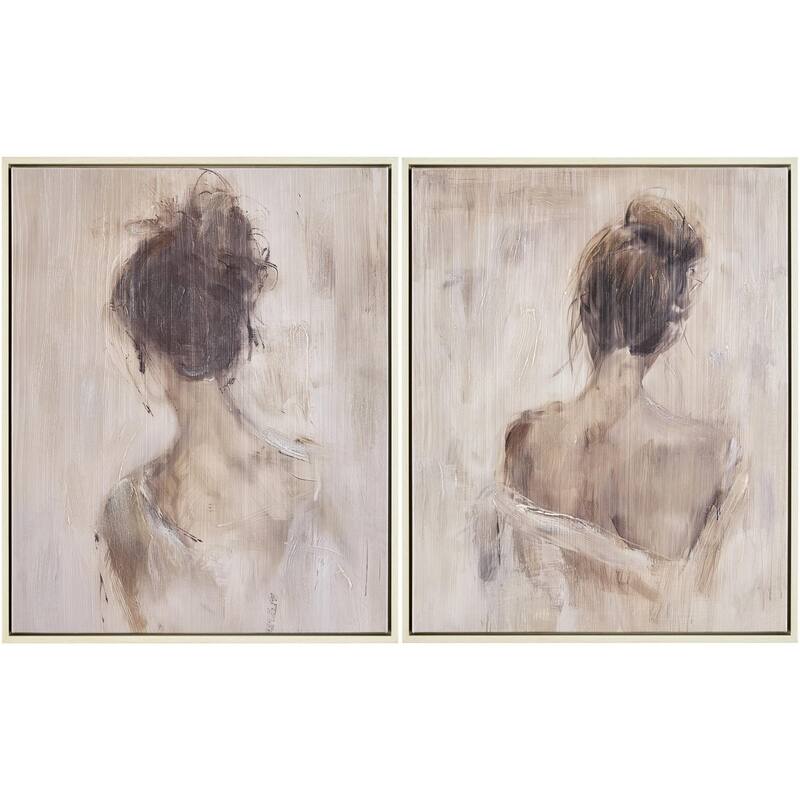 Livabliss Louhi Modern Framed Art Set of 2