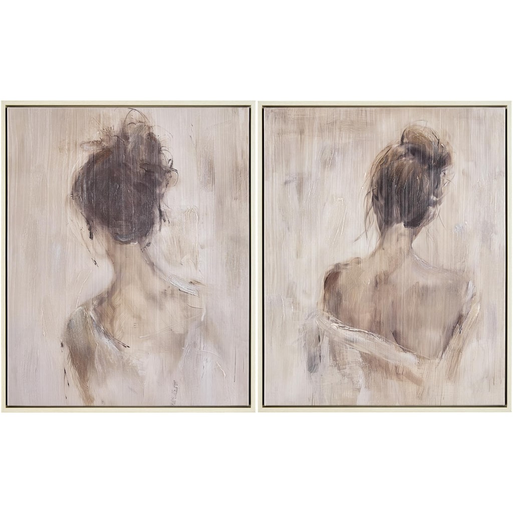 Livabliss Louhi Modern Framed Art Set of 2