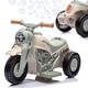 preview thumbnail 6 of 20, Kids Ride on Bubble Car Electric Motorcycle Beige
