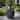 Round Black Waves Indoor/Outdoor MgO Planter