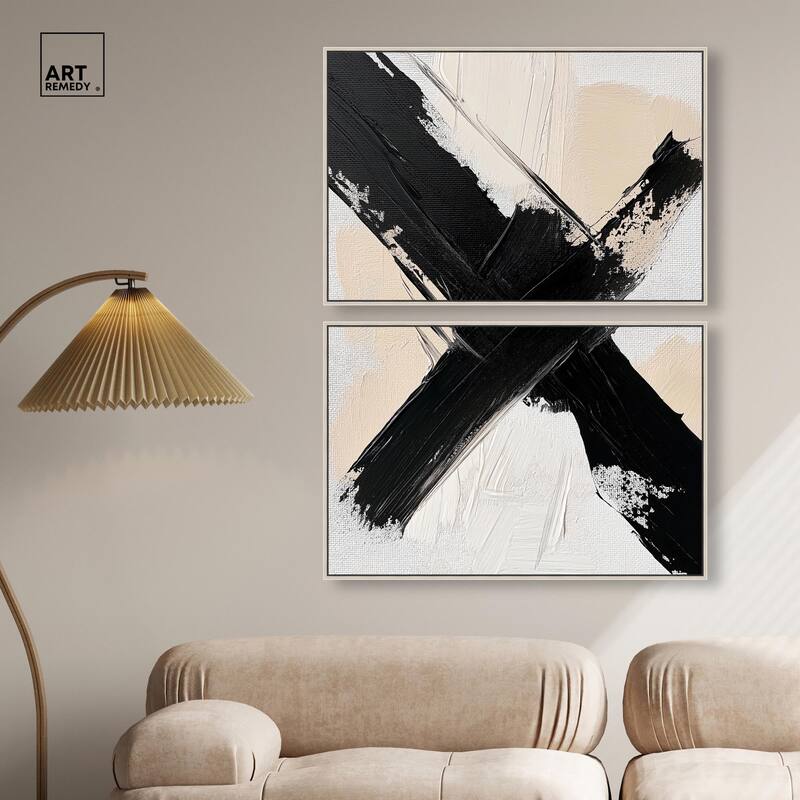 Graphic Impact I Canvas Set of 2 by Art Remedy