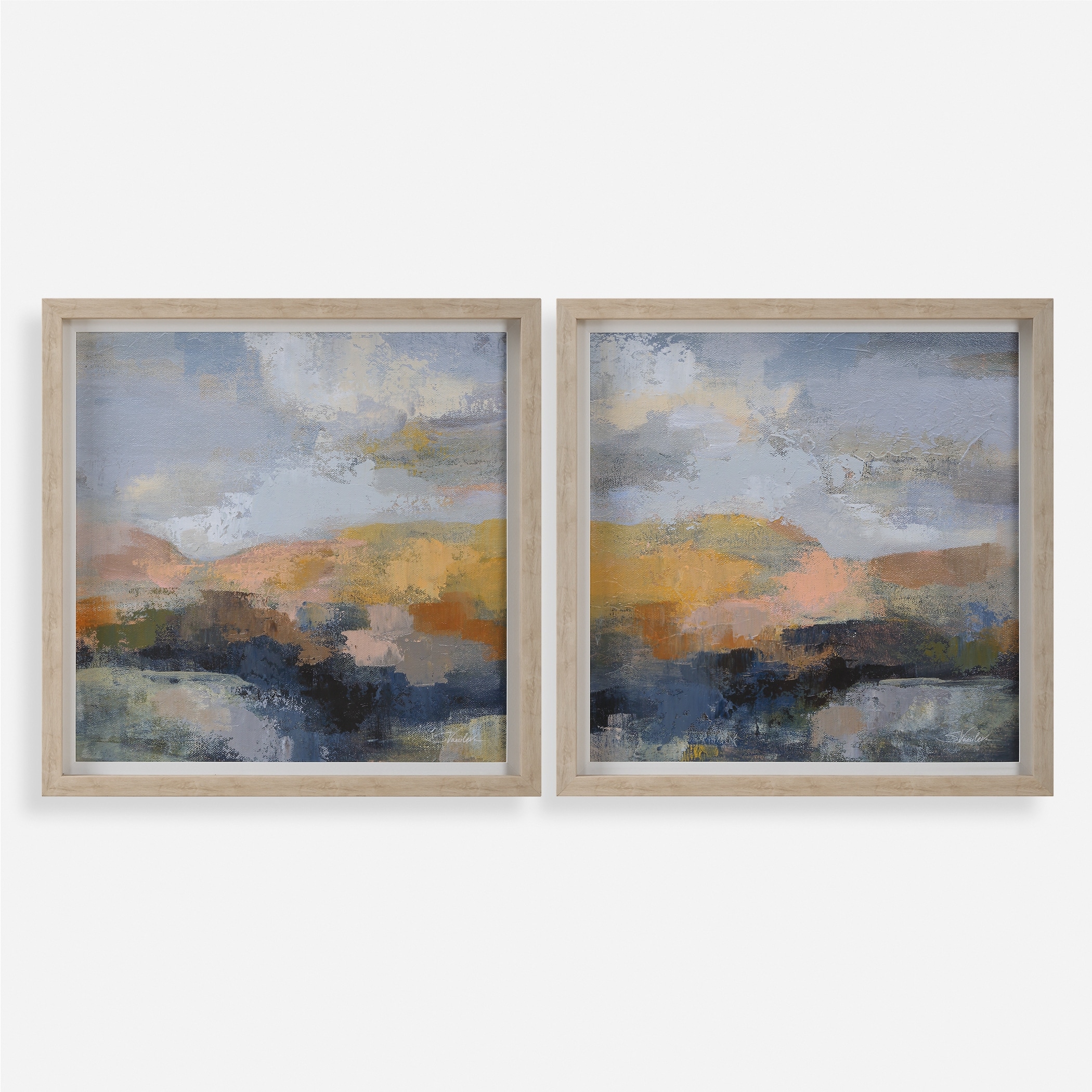 Uttermost Dusk Framed Prints (Set of 2)