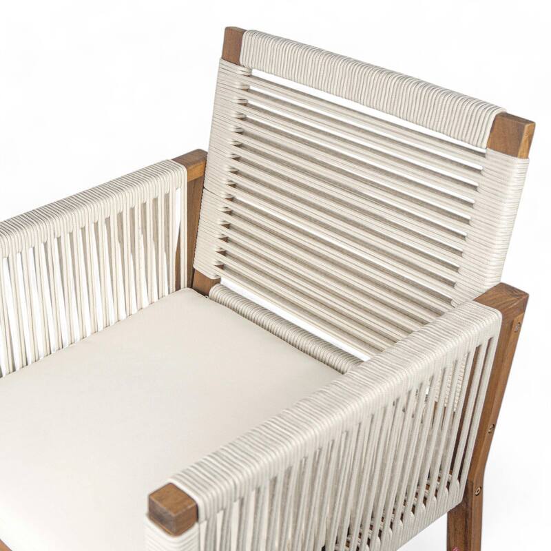 Outdoor Dining Chairs Set Of 2 (Excluding the table)