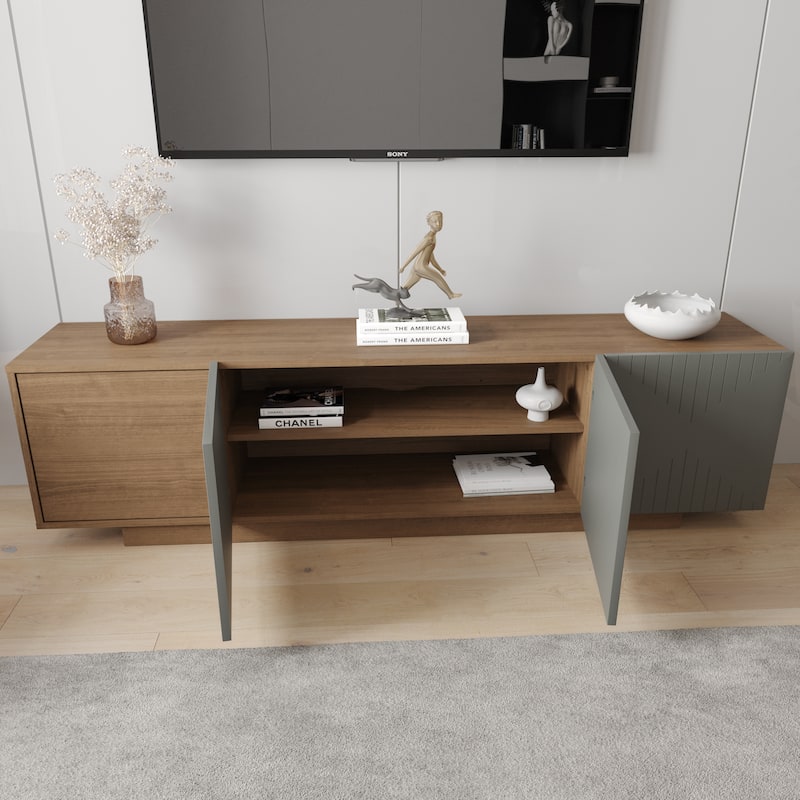 Nexera Riva TV Stand for TVs up to 80 inches