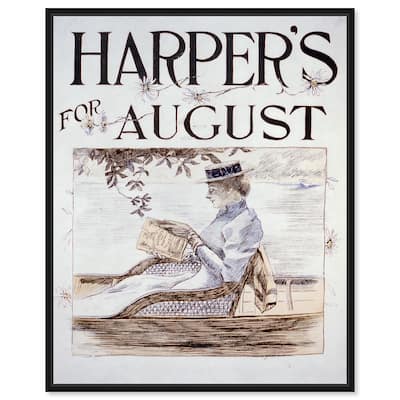 Harpers Penfield August 1892 Canvas by Art Remedy