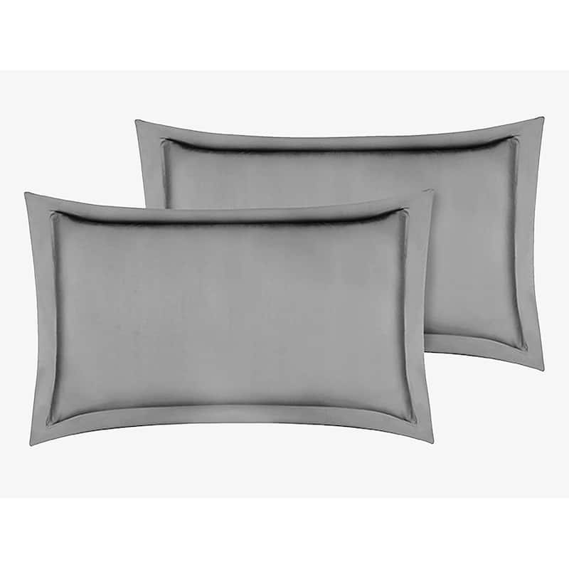 A1HC Organic Cotton Sham Pair 300TC GOTS Certified Super Soft and Breathable Fabric