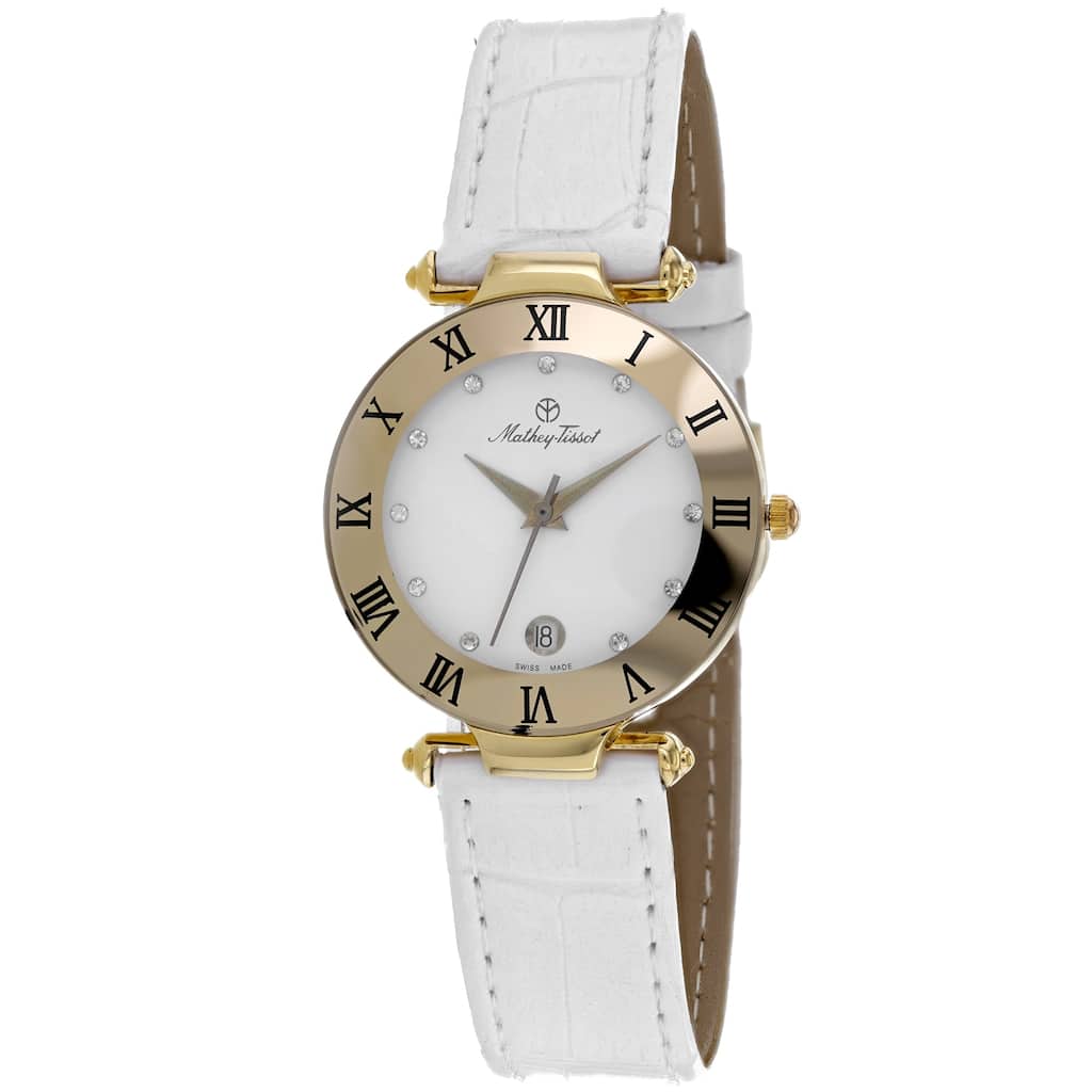 Mathey Tissot Women's Coupole White Dial Watch - K257F - One Size