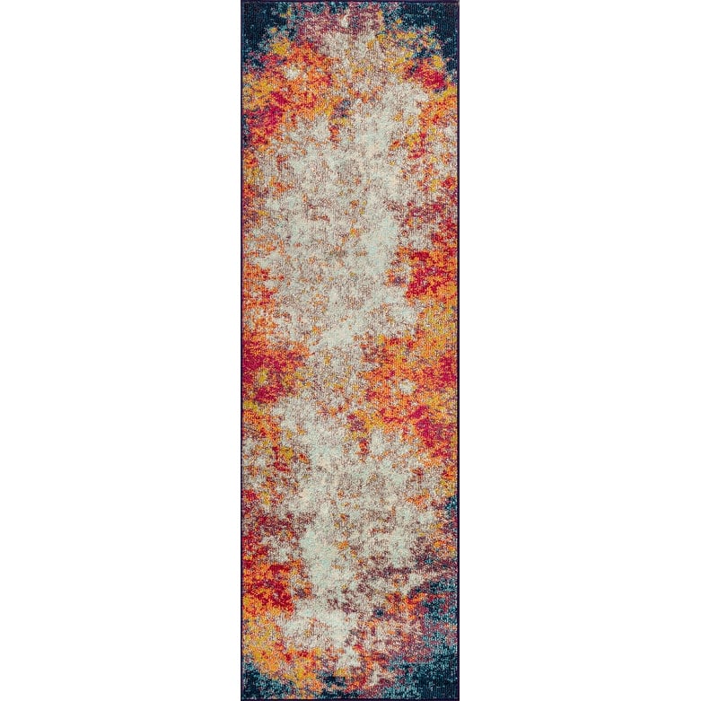 JONATHAN Y Groovy POP Modern Abstract Vintage Waterfall Area Rug