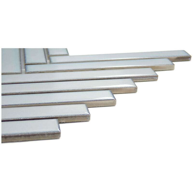 Emser Tile W95REGA0810MHB Regala - 8" x 10" Chevron Wall Tile - Glossy