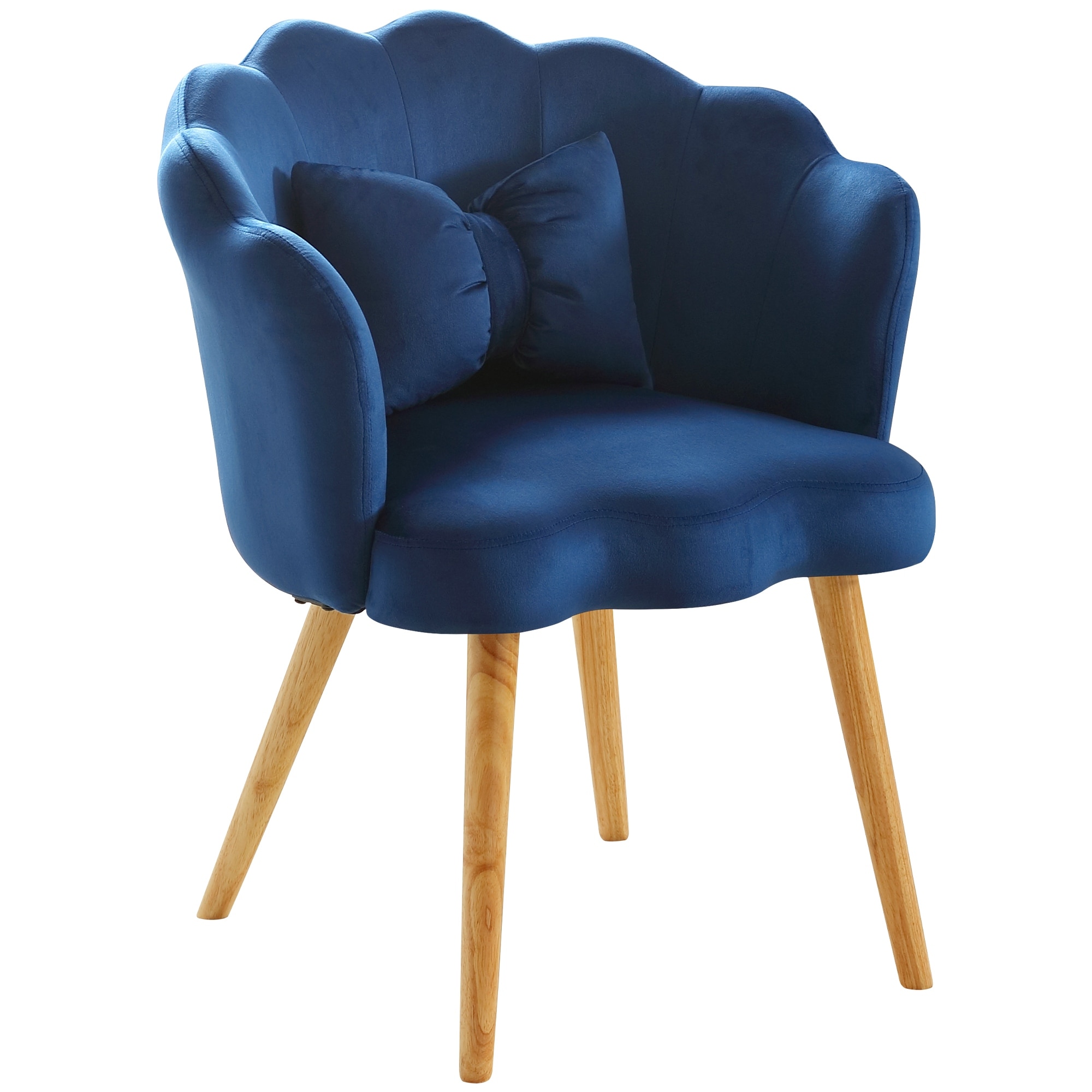Velvet online lotus chair