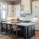 preview thumbnail 2 of 10, Modern Farmhouse 3-Light Wood Chandelier Lantern Pendant Lights for Kitchen Island Foyer
