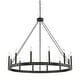 preview thumbnail 11 of 41, Update 12-light 40In Modern Farmhouse Wagon Wheel Chandelier