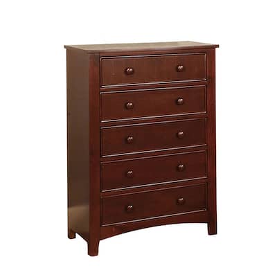 Omnus Transitional Chest In Cherry Finish