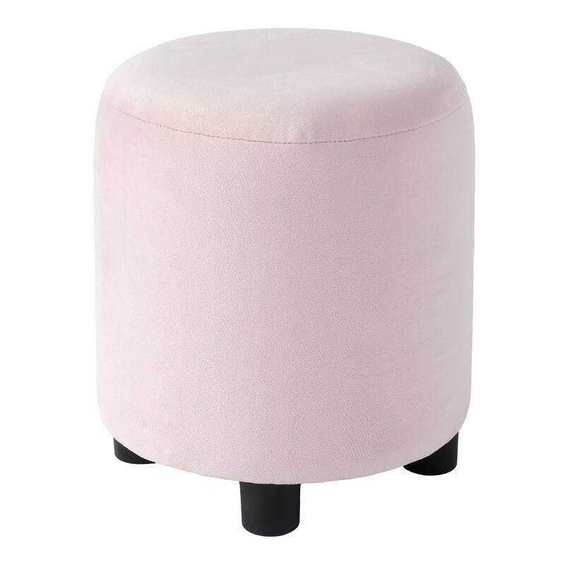 Queen/Full Mother & Child Bed with Bedside Desk, Velvet Upholstery & Round Stool