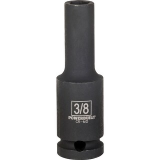 1/2 DRIVE DEEP IMPACT SOCKETS - INCH SIZES