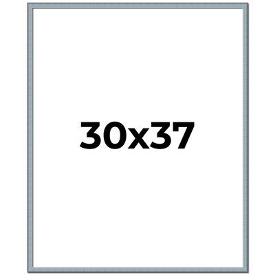 30x37 Frame Rustic Sky Blue Solid Wood Picture Frame | 0.75 Inch