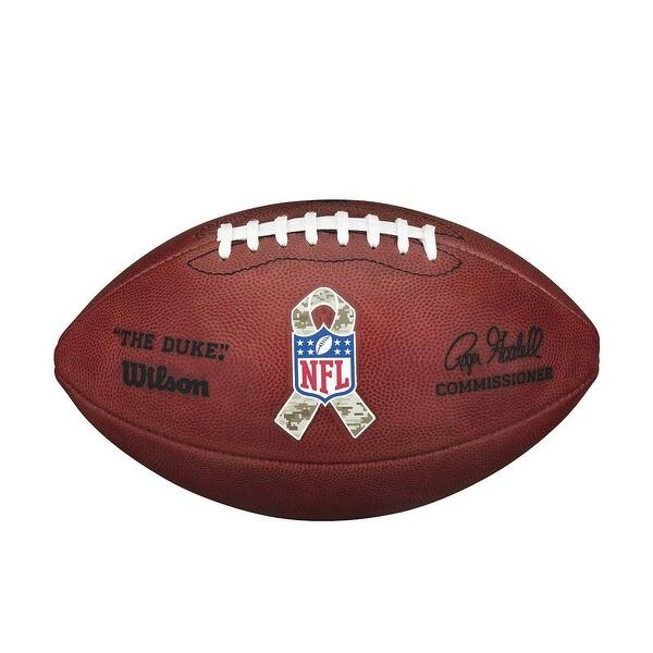 Shop Wilson The Duke Salute To Service Nfl Football Brown