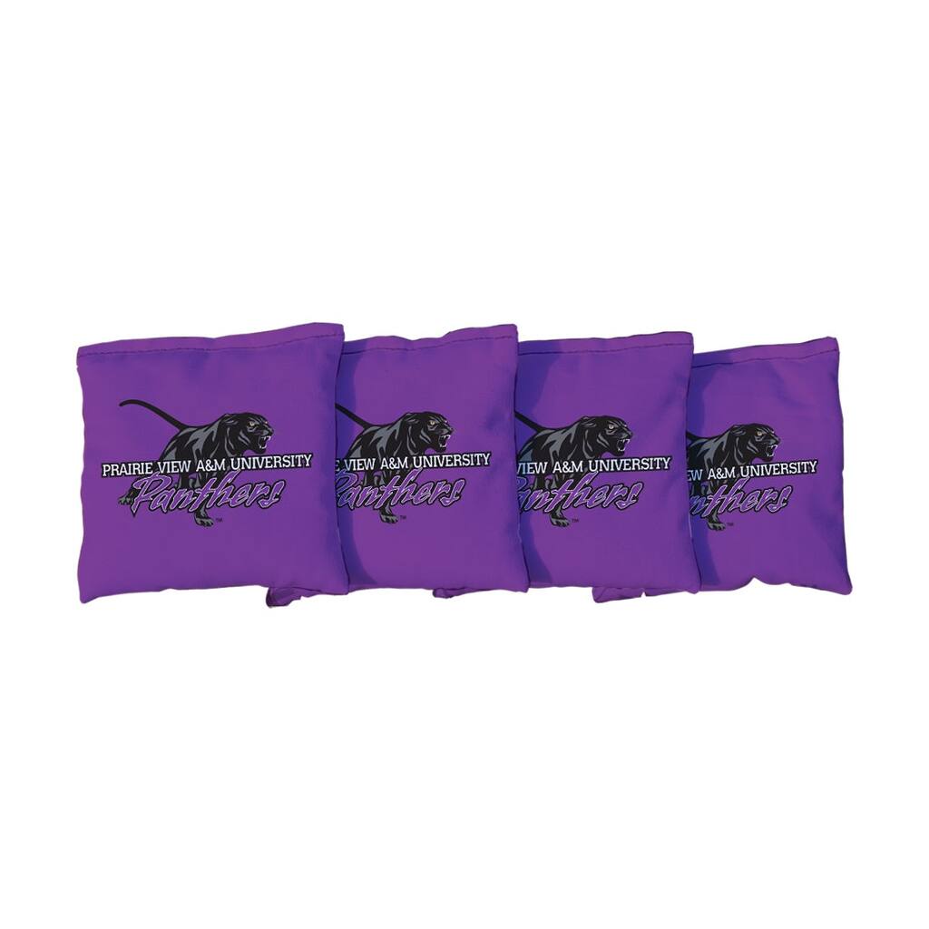 Prairie View A&M Panthers Purple Cornhole Bags