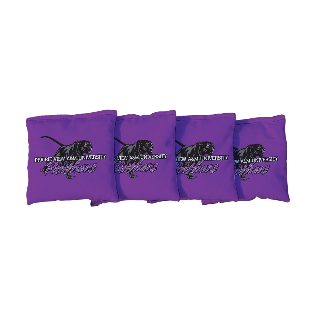 Prairie View A&M Panthers Purple Cornhole Bags