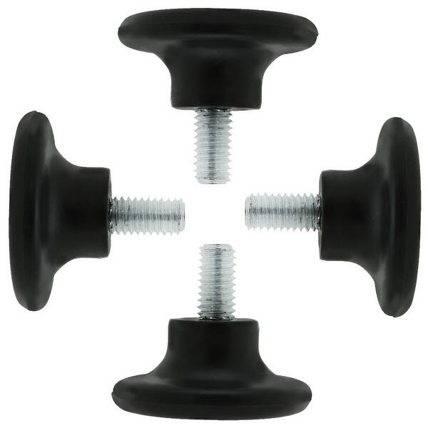 Shop M8 X 18 X 45mm Screw On Furniture Glide Leveling Feet Floor Protector Plastic Pad Adjuster For Cabinet Chair Leg 4pcs On Sale Overstock 28708926