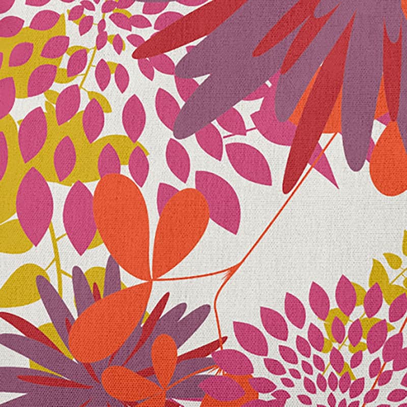 Jumble Floral Decorative Throw Pillow