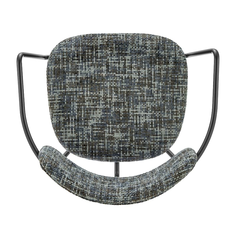 NPD Furniture Alivia Fabric Dining Side Arm Chair (Set of 2)