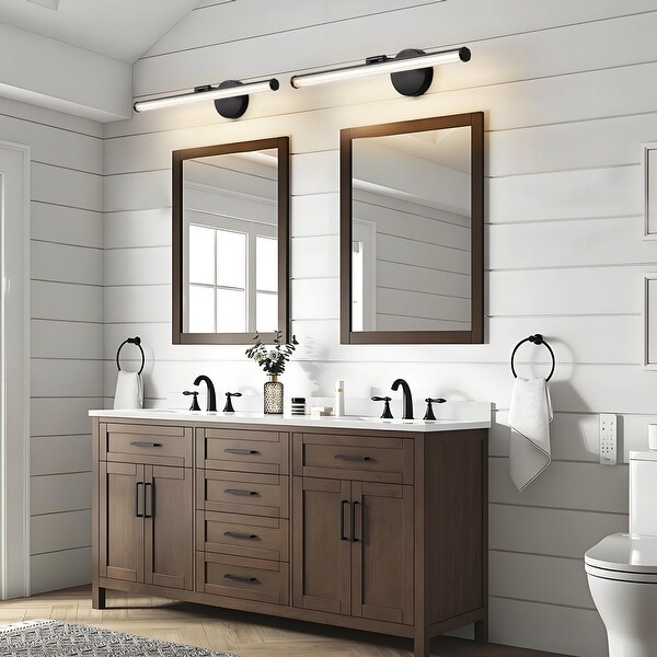 Restroom vanity lights top