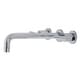 preview thumbnail 32 of 36, Manhattan 3-Hole Wall Mount Roman Tub Faucet in Brushed Brass Polished Chrome