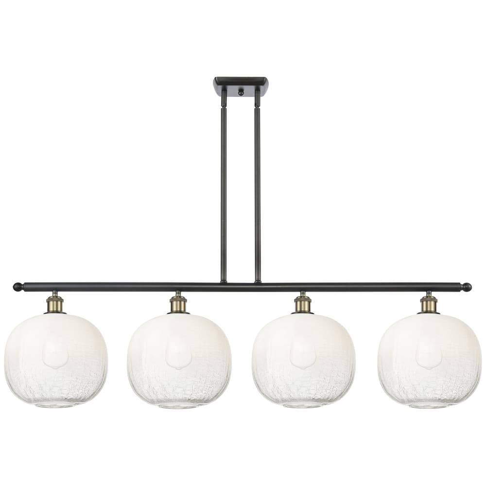 Innovations Lighting Endless Possibilities Ballston - Brookhaven Sphere - 4 Light 49" Stem Hung Island Light