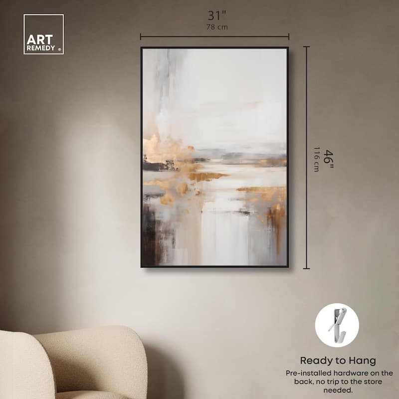 Glistening Stillness II Canvas by Art Remedy