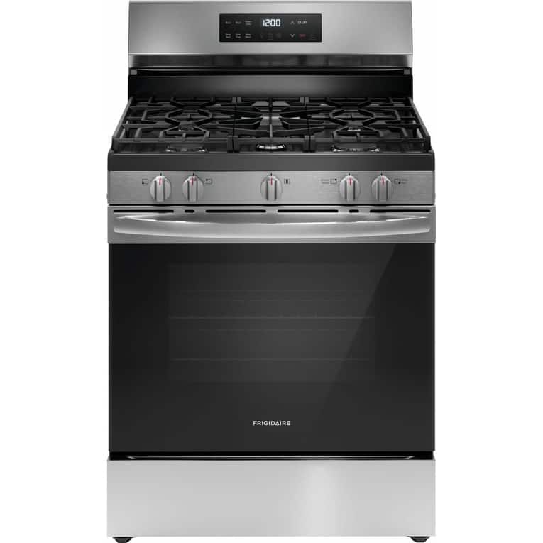 Frigidaire FCRG3062A 30" Wide 5.1 Cu. Ft. Free Standing Gas Range with
