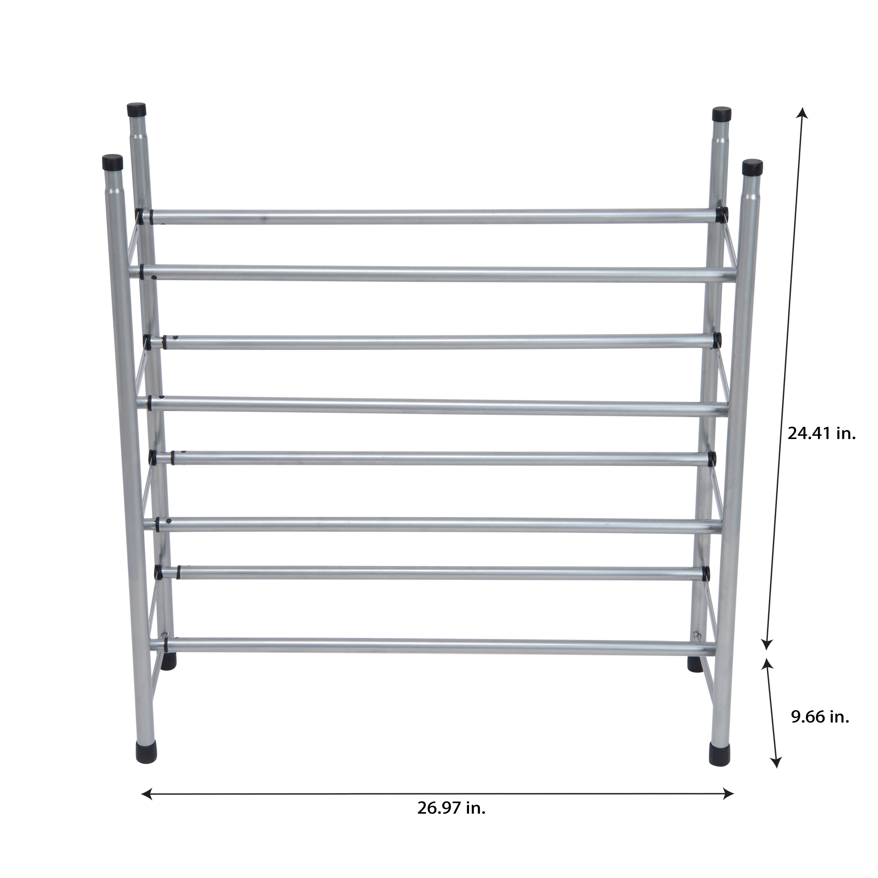Simplify 4 tier hotsell expandable shoe rack