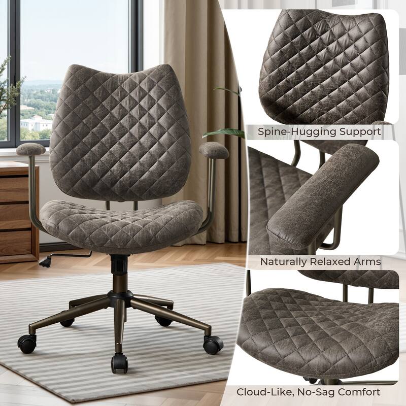 OVIOS Ergonomic Office Chair with Lumbar Support