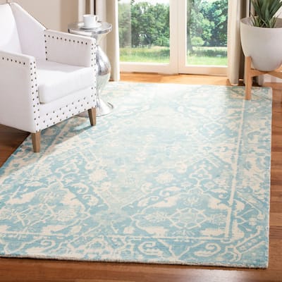 SAFAVIEH Handmade Restoration Vintage Oriental Wool Rug