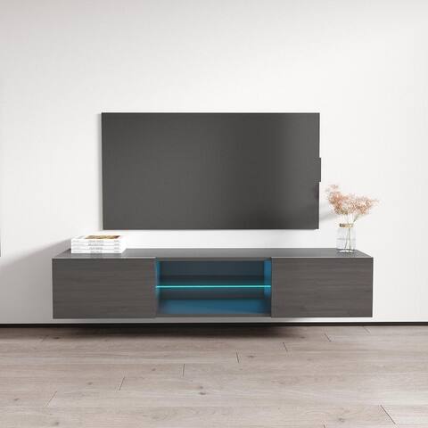Strick & Bolton Hadi Wall-mounted High Gloss 63-inch TV Stand