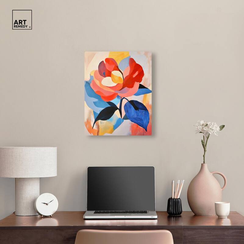 Chromatic Explosion I Canvas by Art Remedy, Gallery Wrapped