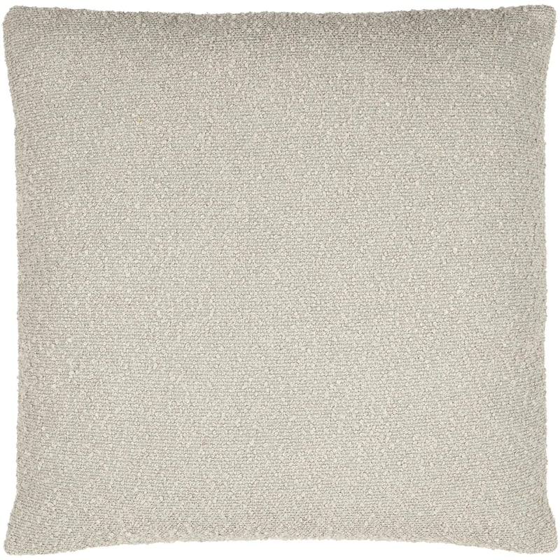 Livabliss Olinda Modern Accent Pillow - Light Gray - 22 x 22