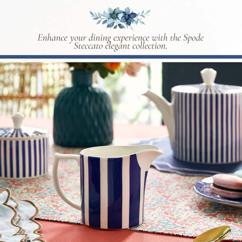 Spode Steccato Milk Jug - 10 Ounce