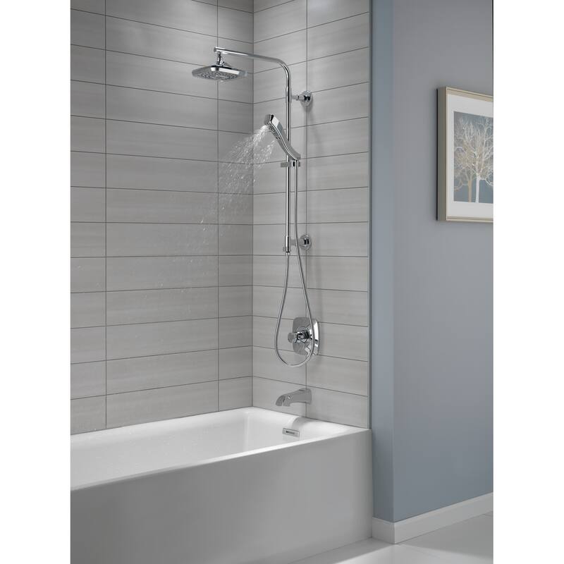 Delta Emerge 26" Round Shower Column with Hose and Integrated Diverter