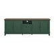 preview thumbnail 7 of 45, Rustic 72-Inch TV Stand with Adjustable Shelves, Hidden Storage - 72" in Width
