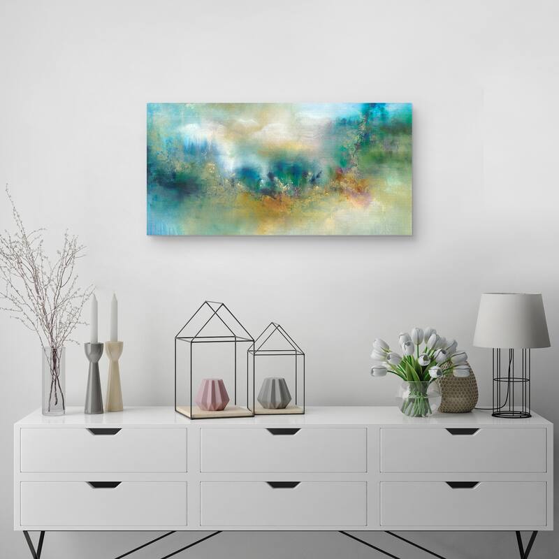 Golden Horizon Canvas Art Print