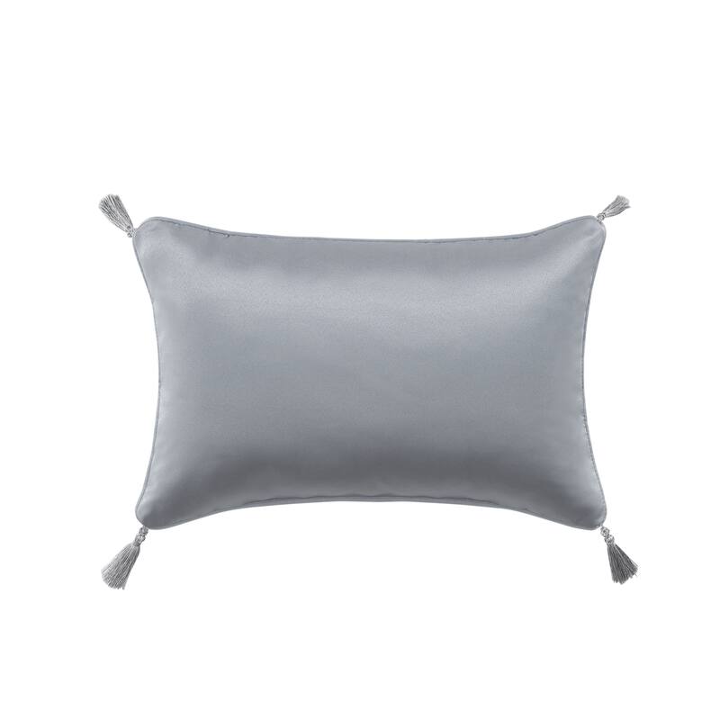 J. Queen New York Sondra Powder Blue Boudoir Decorative Throw Pillow
