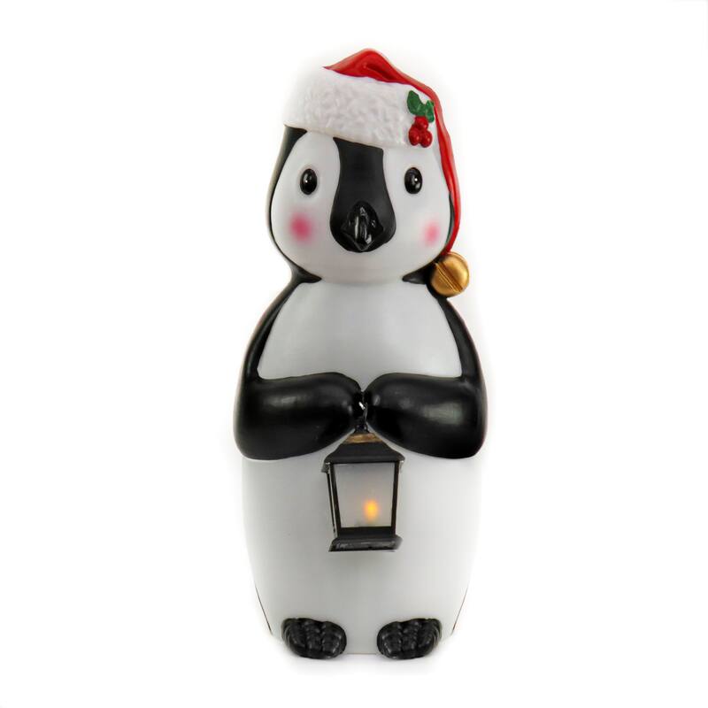 National Tree Company 23 in. Vintage Styled Blow Mold Penguin - 23 in