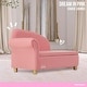 preview thumbnail 2 of 6, Barbie Dream In Pink Chaise Lounge In Pink by Evolur