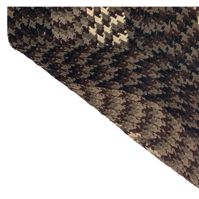 Better Trends Alpine Braid Collection Durable Indoor Area Utility Rug 100% Polypropylene in Vibrant Colors.