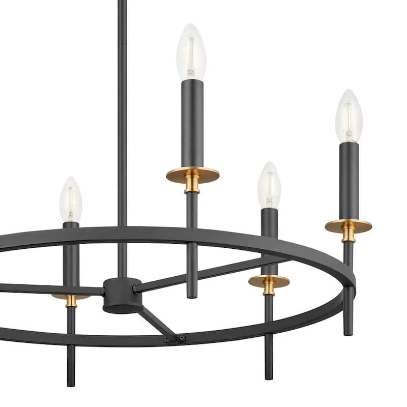 6-Light Chandelier By Trade Winds