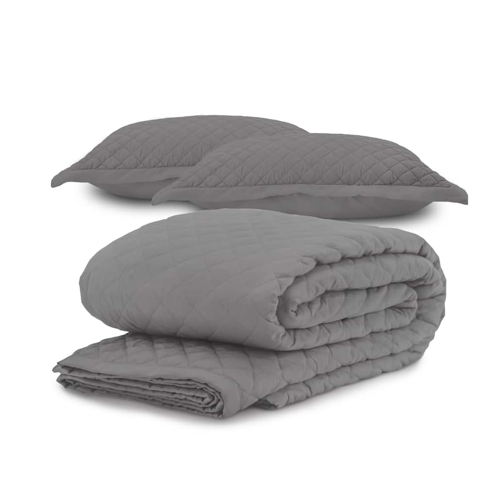 Jennifer Adams Eternal Solana 3pc. Quilt Set