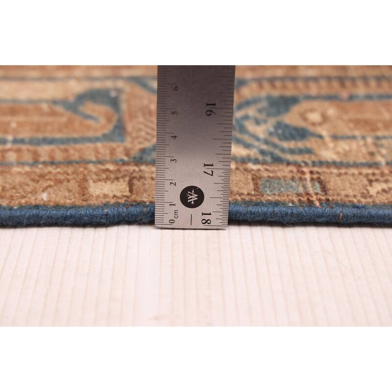 ECARPETGALLERY Hand-knotted Antalya Vintage Brown Wool Rug - 3'10 x 6'7