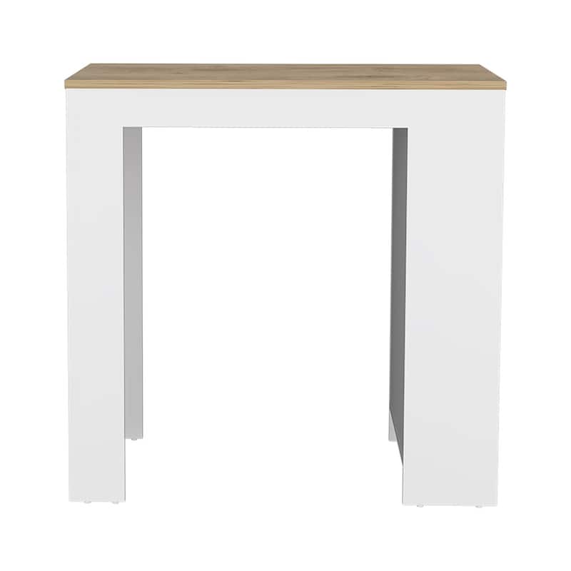 Kitchen Island Doyle, Three Side Shelves